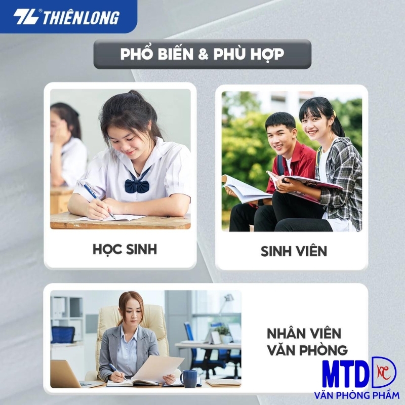 Bút bi Thiên Long TL-027- 360 độ