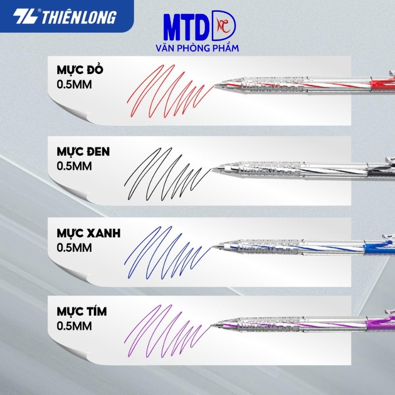 Bút bi Thiên Long TL-027- 360 độ