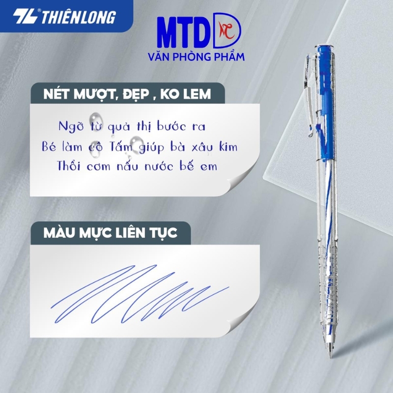 Bút bi Thiên Long TL-027- 360 độ