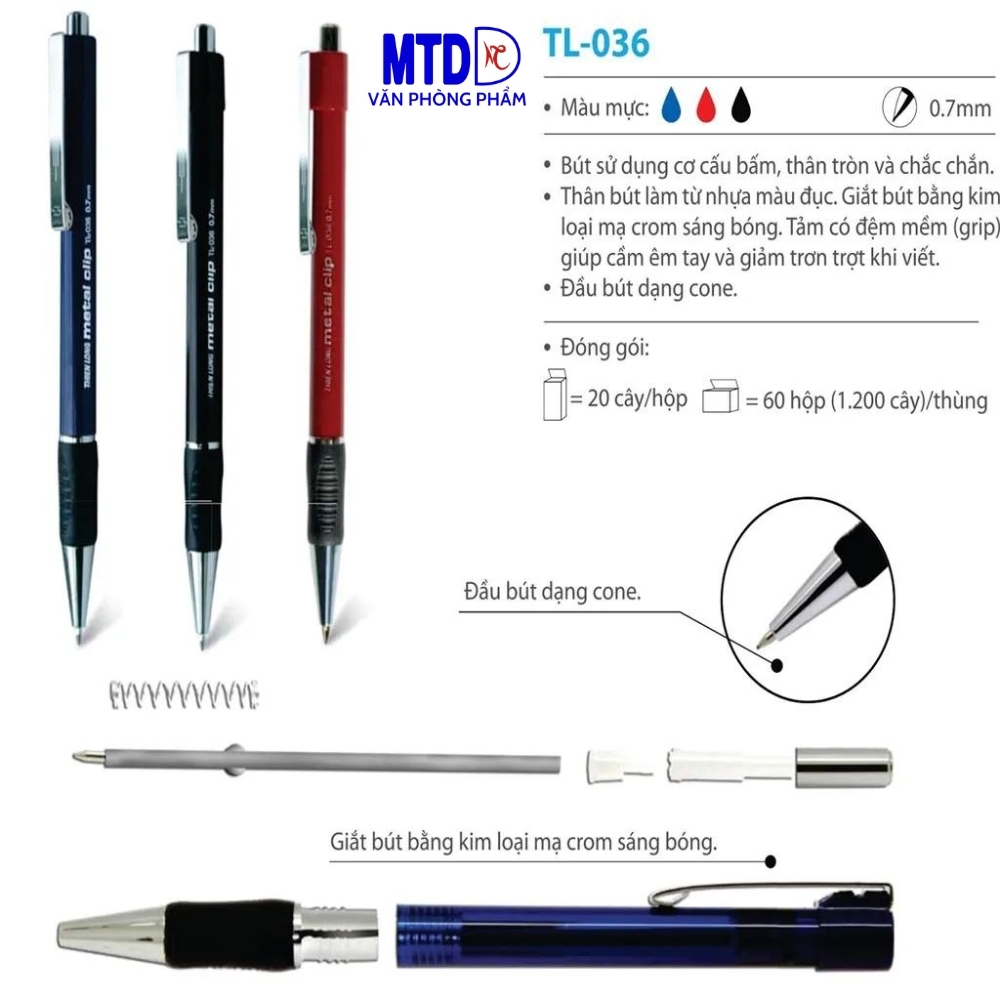 Bút bi Thiên Long TL-036