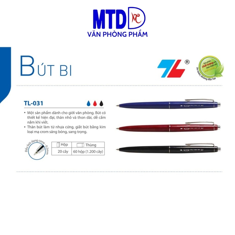 Bút bi Thiên Long TL-031