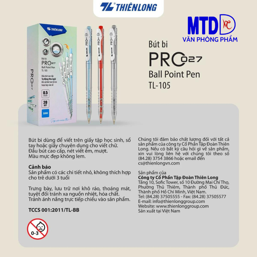 Bút bi TL-105