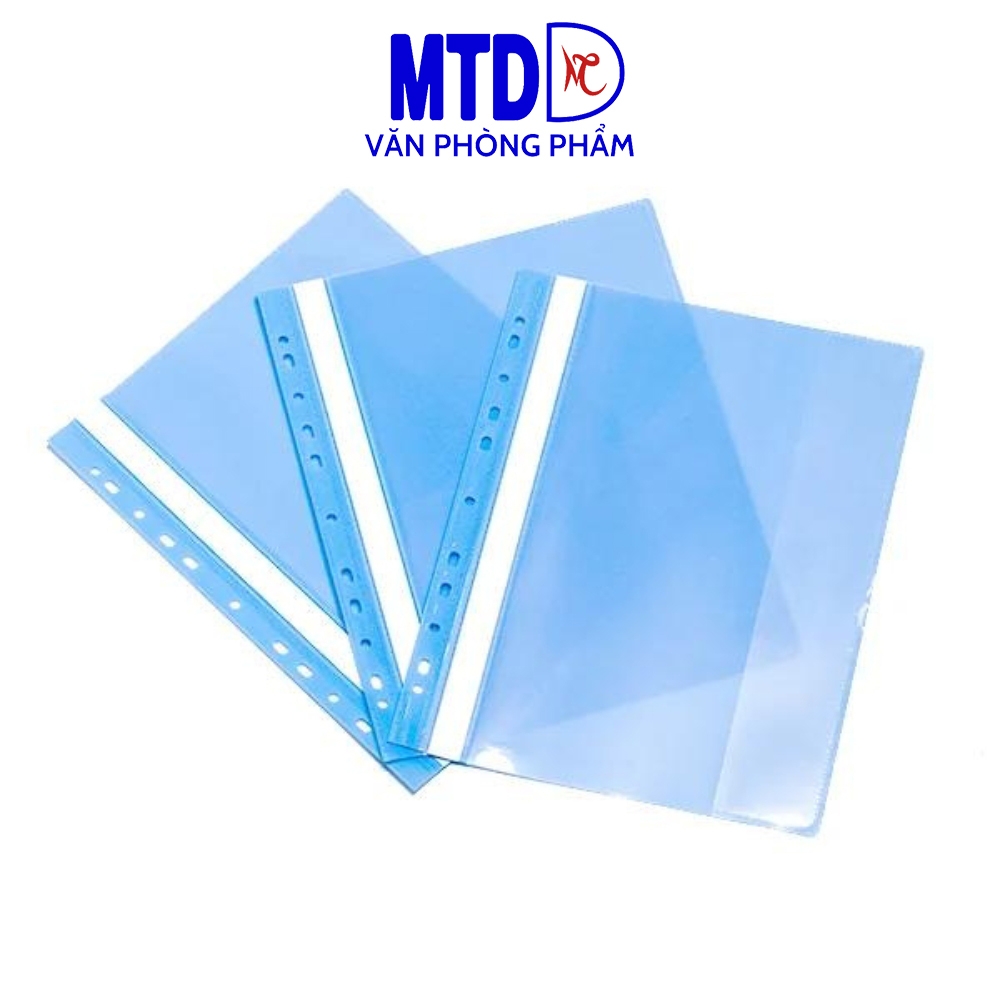 Bìa Acco Thiên Long FO A4 PPFF xanh