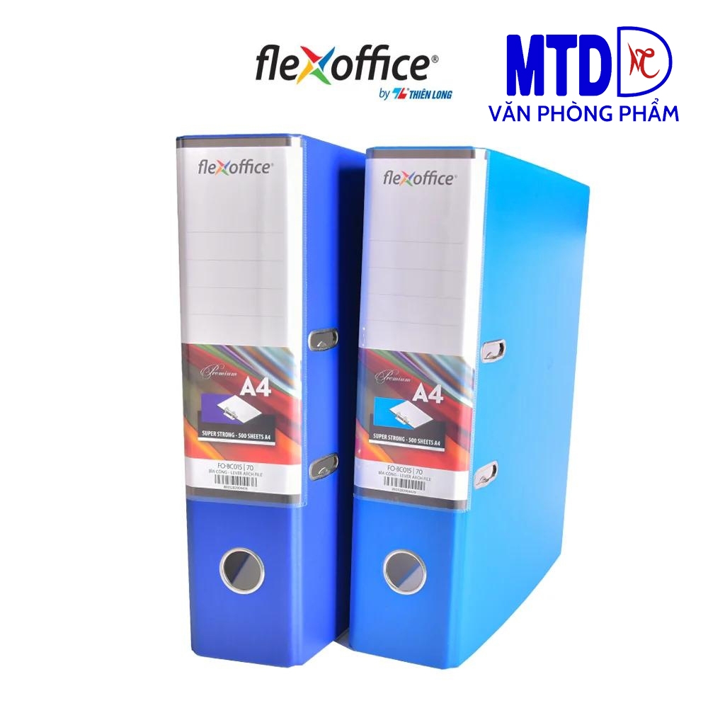 Bìa còng Thiên Long 70A4 FO-BC015 (1ms) Xanh