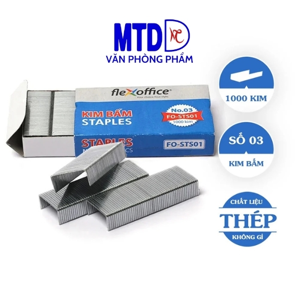 Kim bấm số 3 Thiên Long FO-STS01