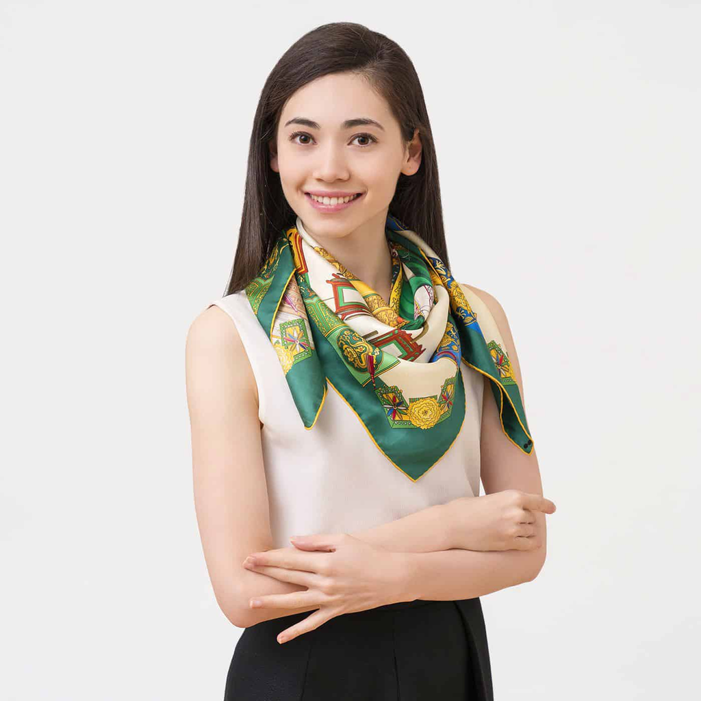 Khăn lụa Nét Tao Nhã Của Người Mãn Châu