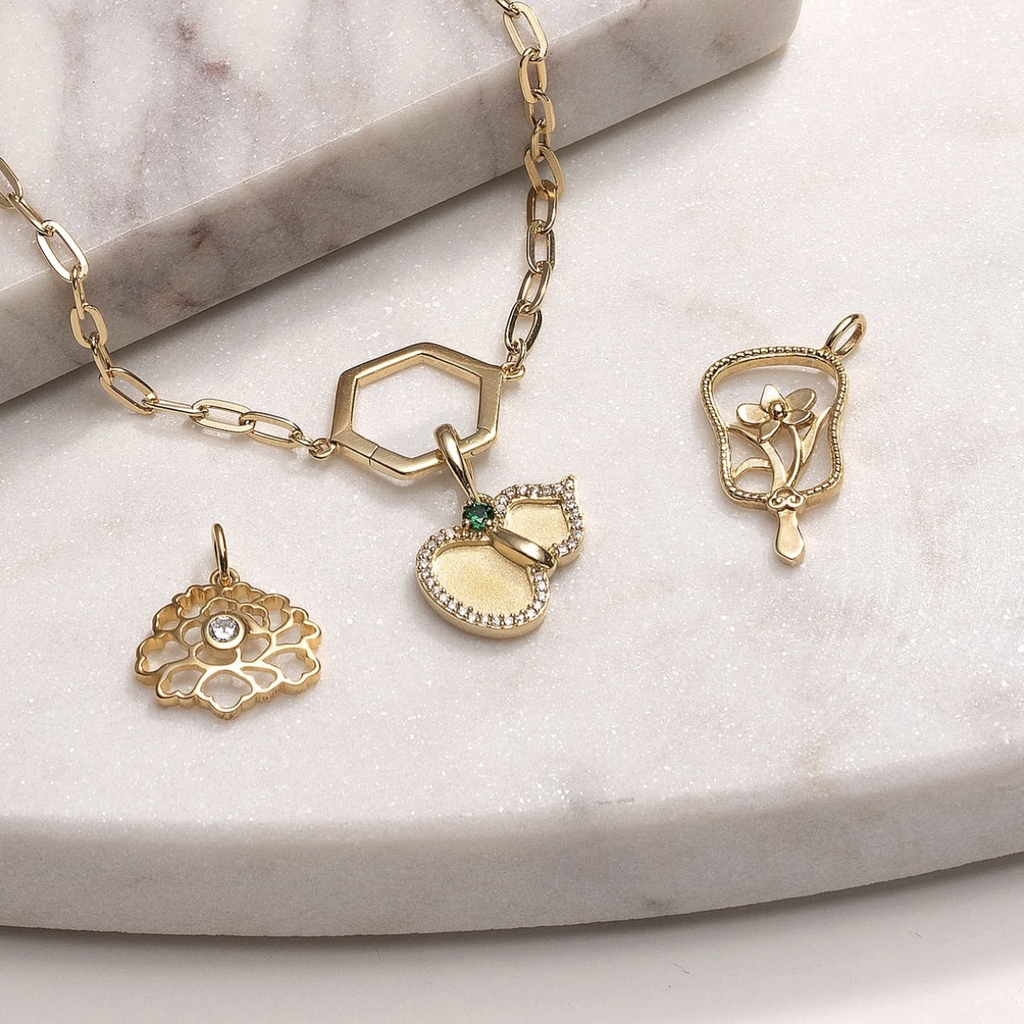 Charm Hồ Lô Duyên Dáng - Vàng