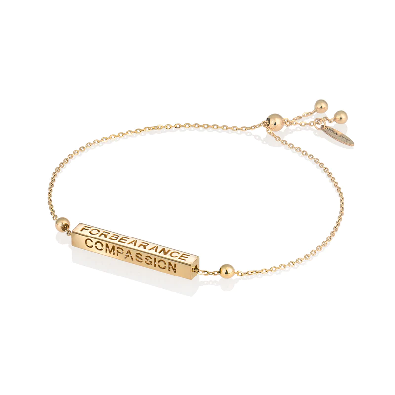 Lắc tay Đức Hạnh Thanh Cao Chân Thiện Nhẫn - 14K
