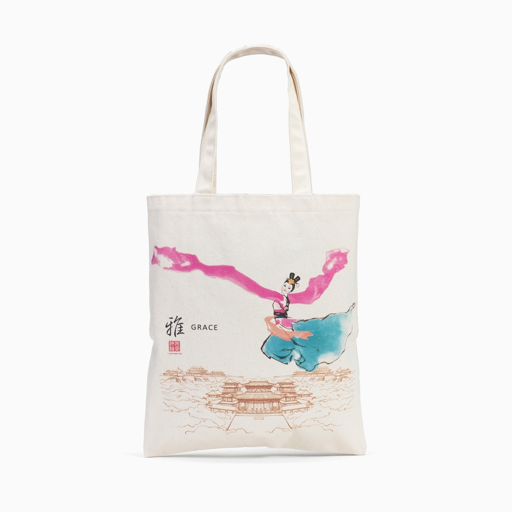 Túi canvas Dải Tay Áo Hoàng Cung Nhà Đường
