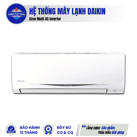Hệ thống máy lạnh Daikin Multi S inverter 2 HP - 1 dàn nóng MKC50RVMV 2 dàn lạnh CTKC25RVMV+CTKC35RVMV