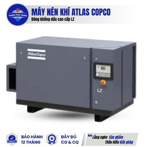 MÁY NÉN KHÍ KHÔNG DẦU CAO CẤP LZ ATLAS COPCO