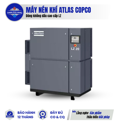 MÁY NÉN KHÍ KHÔNG DẦU CAO CẤP LZ ATLAS COPCO
