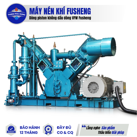 MÁY NÉN KHÍ PISTON KHÔNG DẦU DÒNG VFW FUSHENG