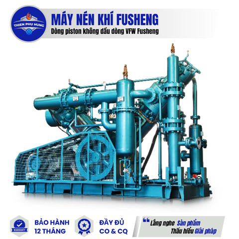 MÁY NÉN KHÍ PISTON KHÔNG DẦU DÒNG VFW FUSHENG
