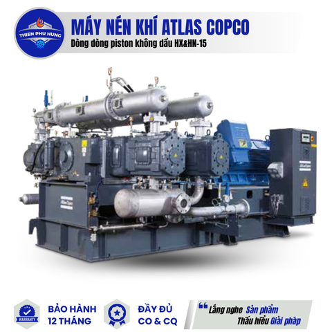 MÁY NÉN KHÍ PISTON HX&HN-15 ATLAS COPCO