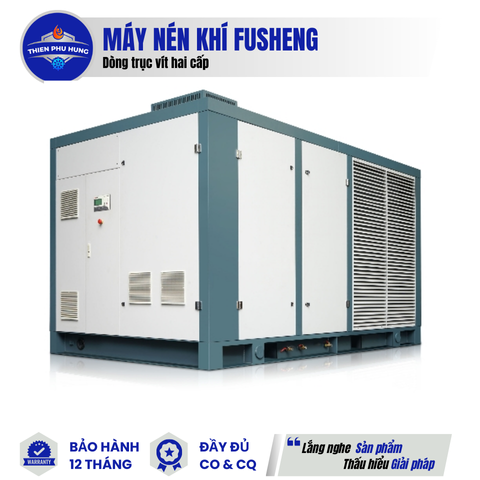 MÁY NÉN KHÍ TRỤC VÍT HAI CẤP FUSHENG