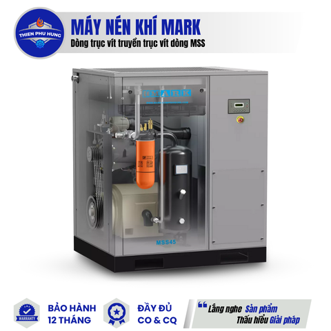 MÁY NÉN KHÍ TRỤC VÍT TRUYỀN TRỤC VÍT DÒNG MSS