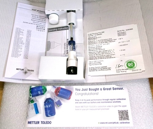 pH Electrode InLab Routine Pro-ISM | Điện cực pH phòng thí nghiệm