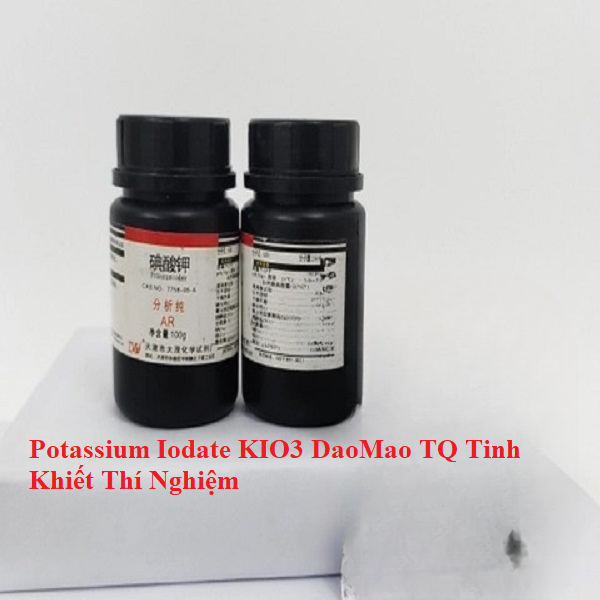 Potassium Iodate KIO3 DaoMao TQ Tinh Khiết Thí Nghiệm, Giá Rẻ Nhất