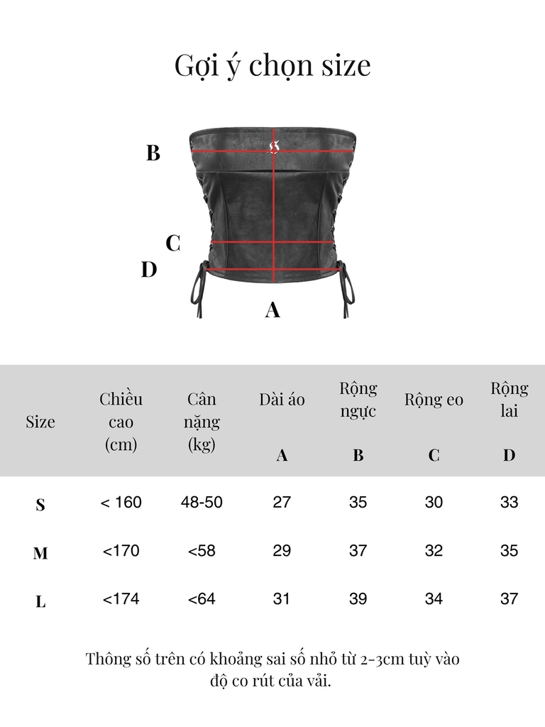 SISTERS Áo croptop cúp ngực đan dây hông Annalise