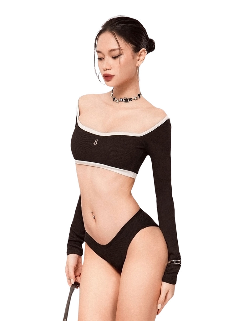 Sisters Croptop dài tay Calista