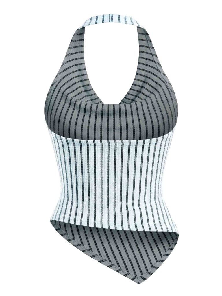 SISTERS Áo croptop yếm vạt chéo Byte