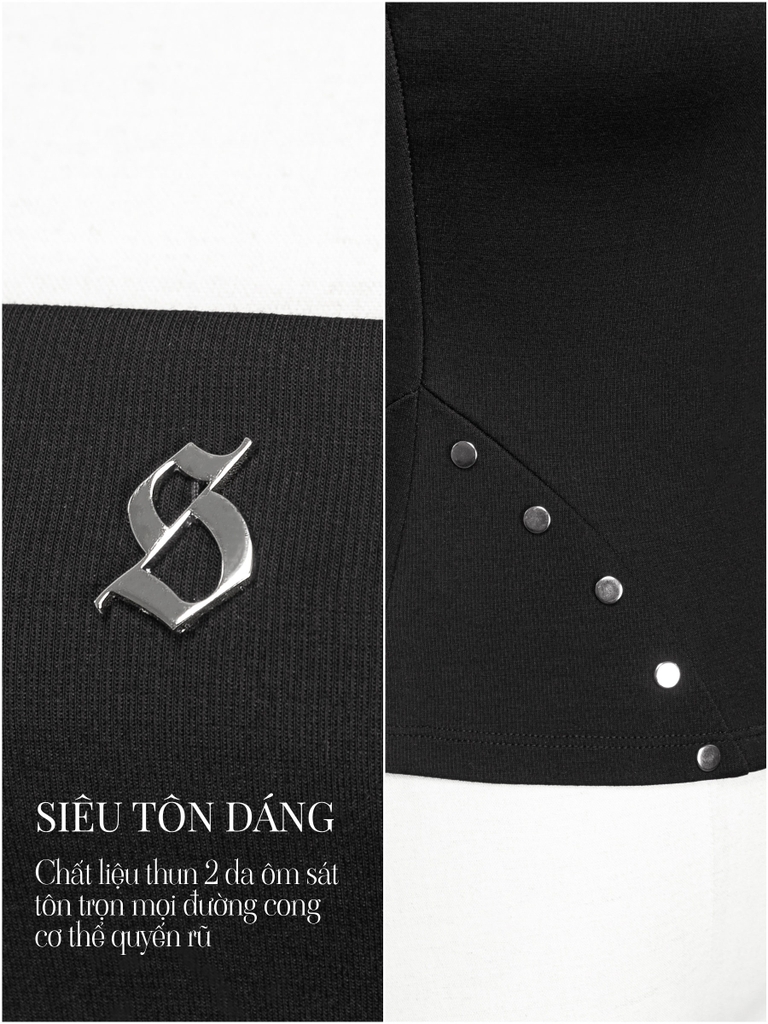 SISTERS Áo croptop cúp ngực Emmeline