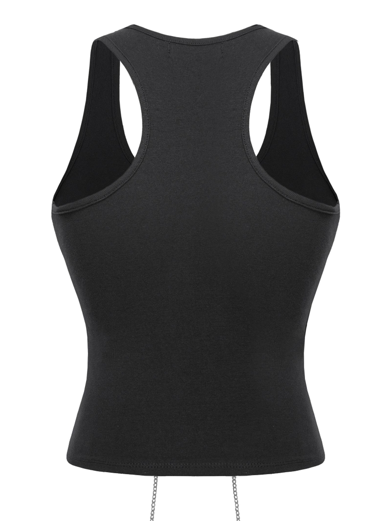 SISTERS Áo tanktop đan dây kim loại Irina