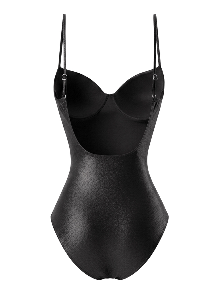 SISTERS Swimsuit ánh kim Elda - Đen