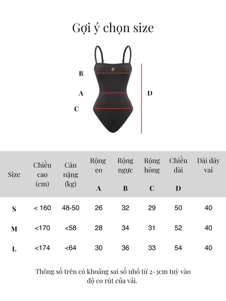 SISTERS Swimsuit thun đan len Katherine - Vàng bơ