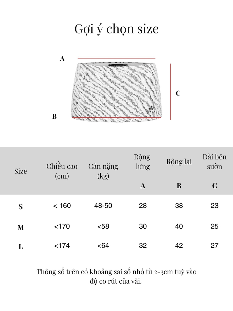 SISTERS Chân váy len lông thỏ Noctis