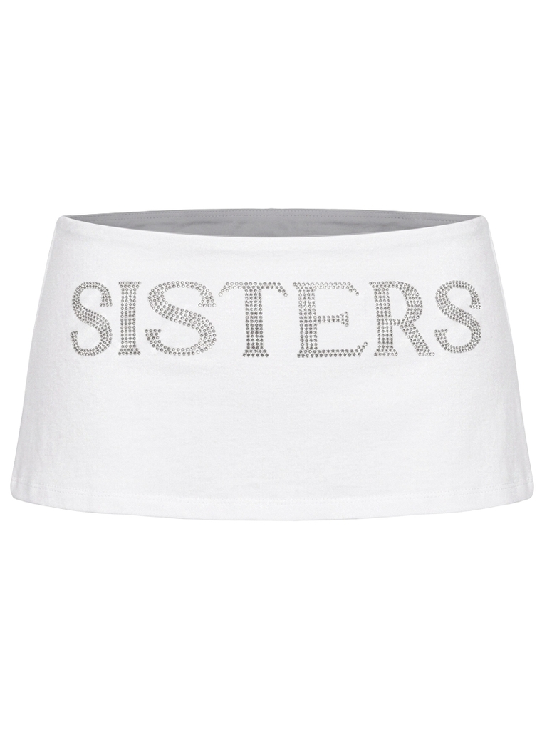SISTERS Chân váy Mini Skirt Miuu - Trắng