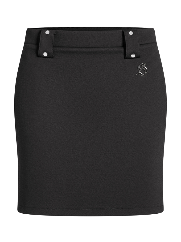 SISTERS Chân váy lửng Madeleine - Đen