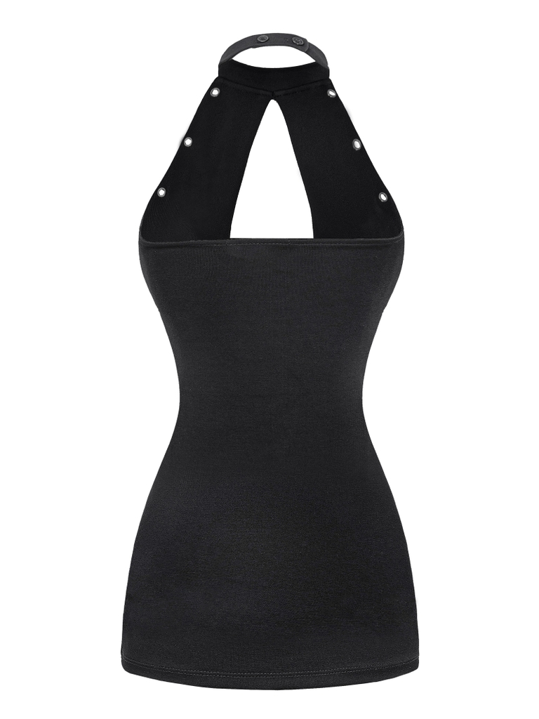 SISTERS Váy đầm body cổ yếm Cayenne