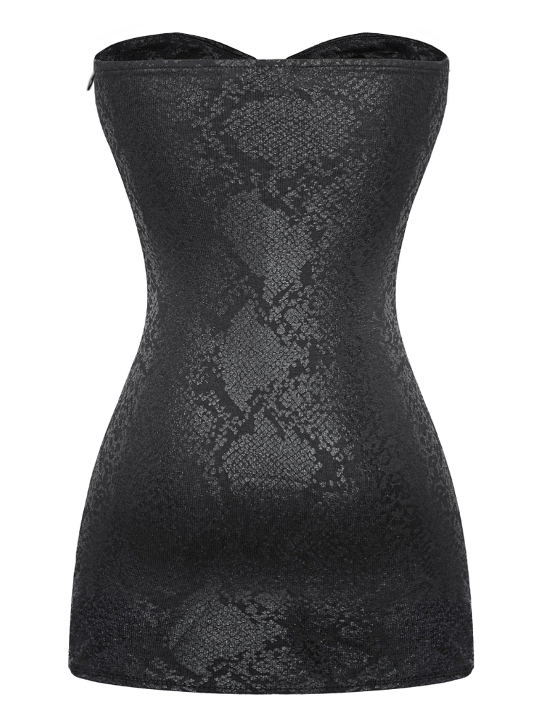 SS-D119 Xiomara Dress - Đen