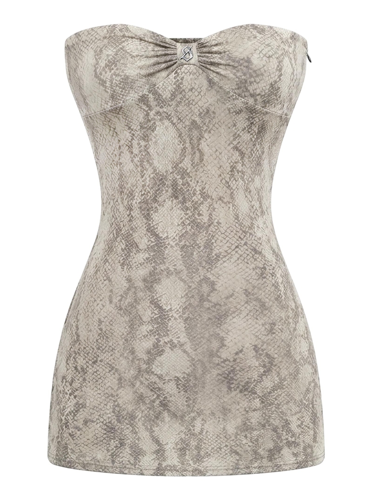 SISTERS Xiomara Dress - Xám