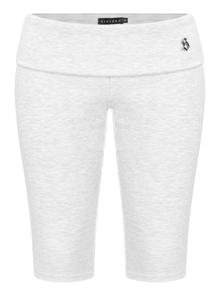 SISTERS Quần lửng lưng lật Juliana - Xám nhạt