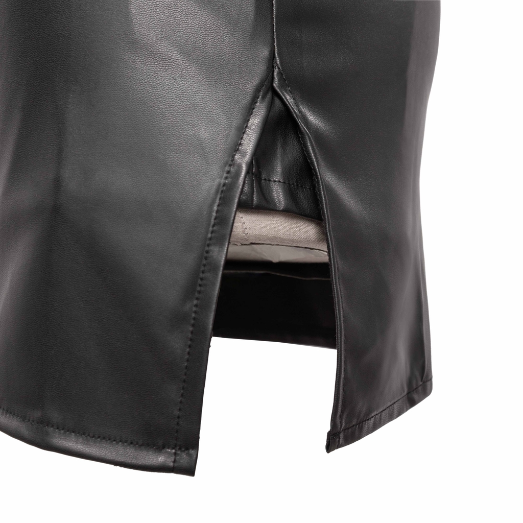 SISTERS Chân váy da Mini Skirt Jasmine - Đỏ