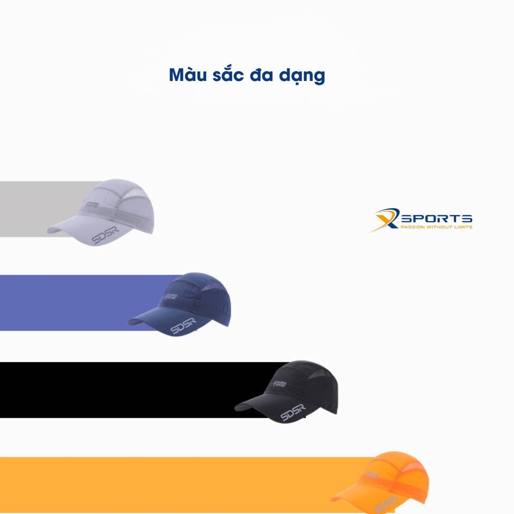 MŨ CHẠY BỘ ĐẠP XE SIÊU NHẸ, THOÁNG KHÍ VÀ CHỐNG TIA UV MS330