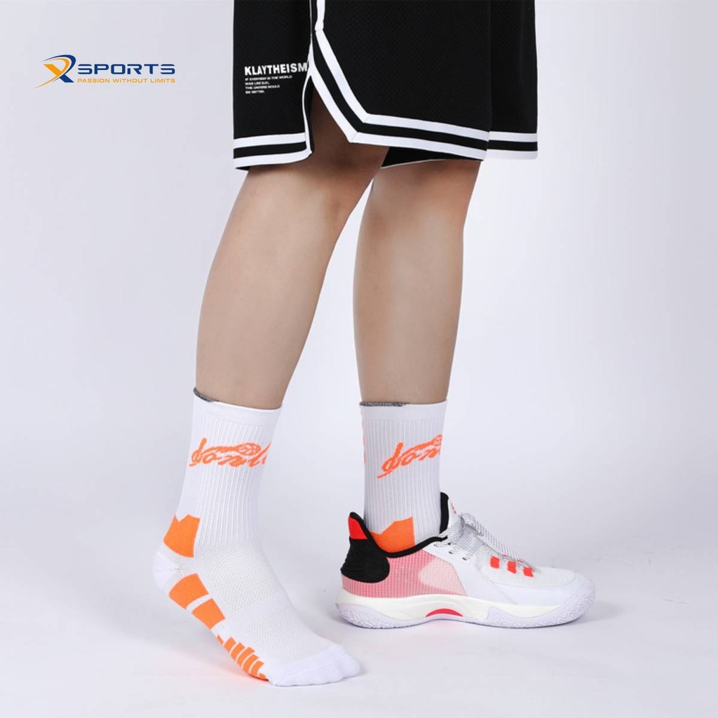 TẤT CỔ TRUNG THỂ THAO DOLIMA DÀNH CHO CHẠY BỘ, BÓNG RỔ THOÁNG KHÍ MS322