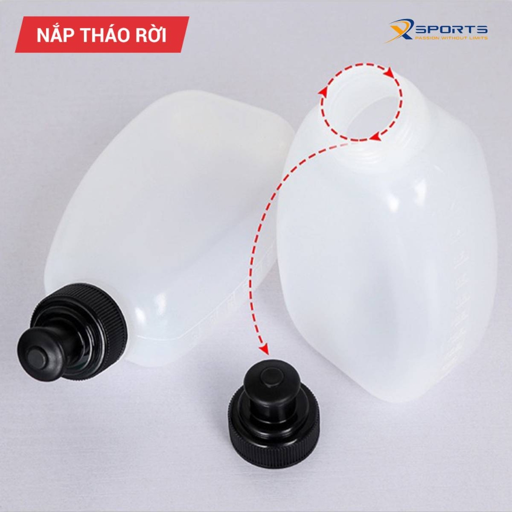 BÌNH NƯỚC CỨNG THỂ THAO, CHẠY BỘ GOODFIT GF03RA - MS03