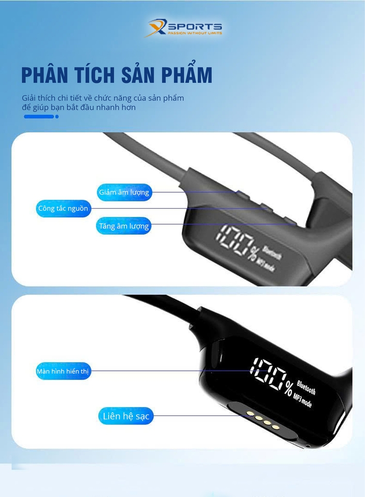 Tai nghe dẫn truyền xương MS380