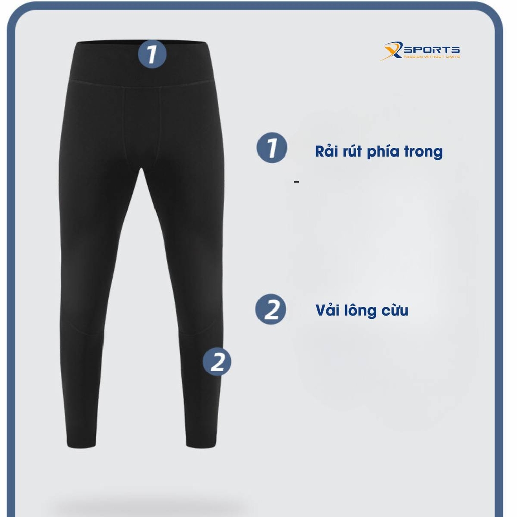 QUẦN CHẠY BỘ DÀI CHO NAM NHANH KHÔ - MS277