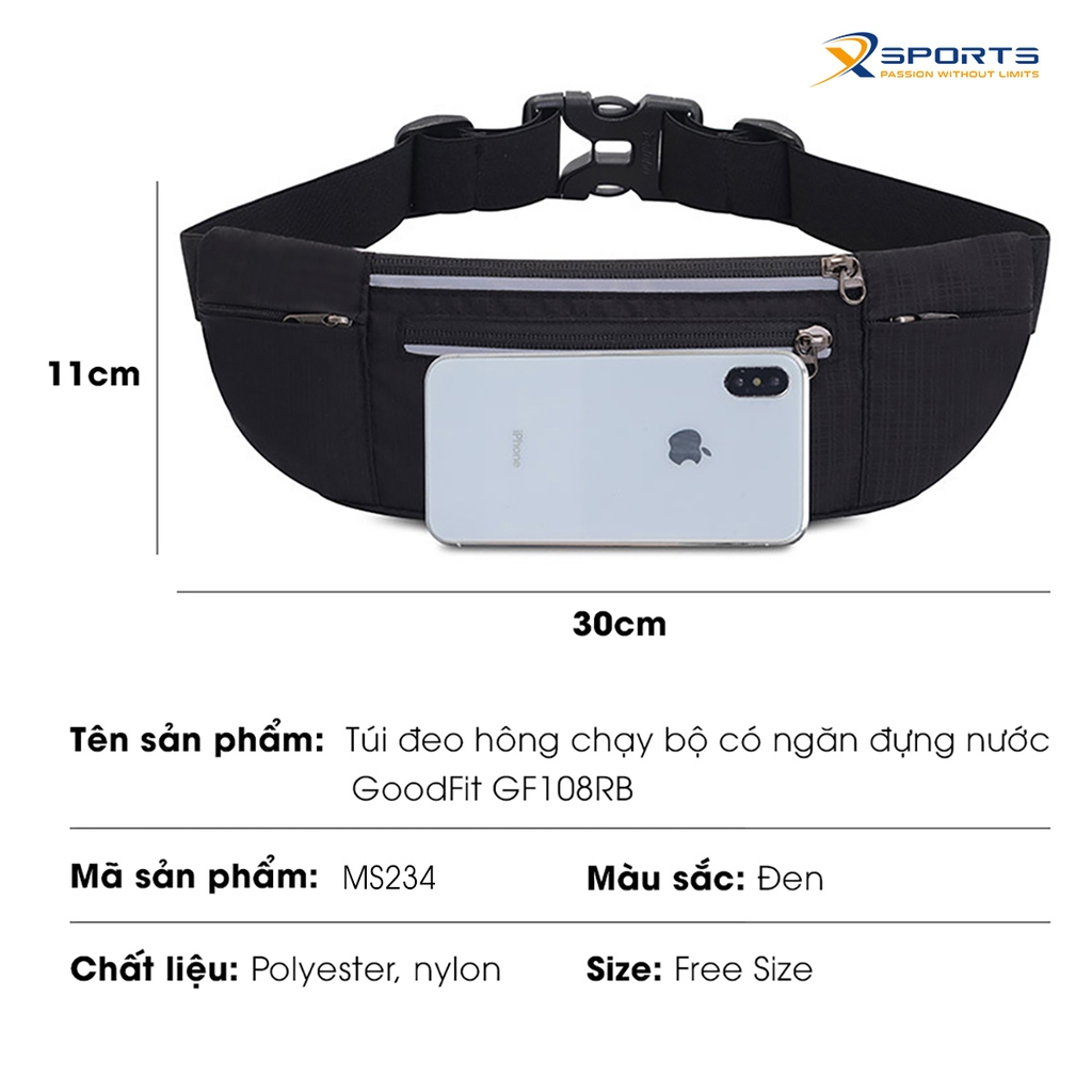 TÚI ĐEO HÔNG CHẠY BỘ CÓ ĐỰNG NƯỚC GOODFIT - MS234