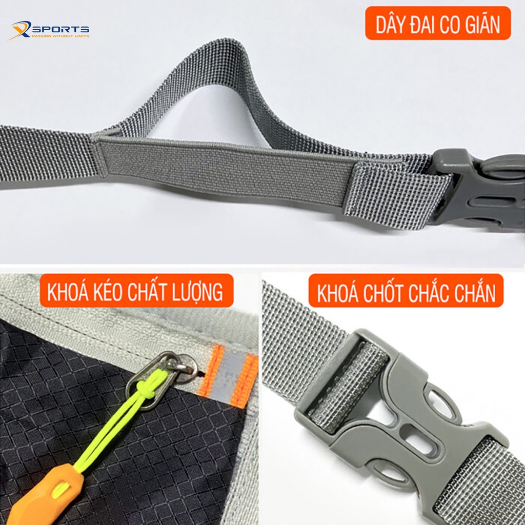 TÚI ĐEO BỤNG CHẠY BỘ ĐỰNG ĐIỆN THOẠI GF109RB GOODFIT - MS232