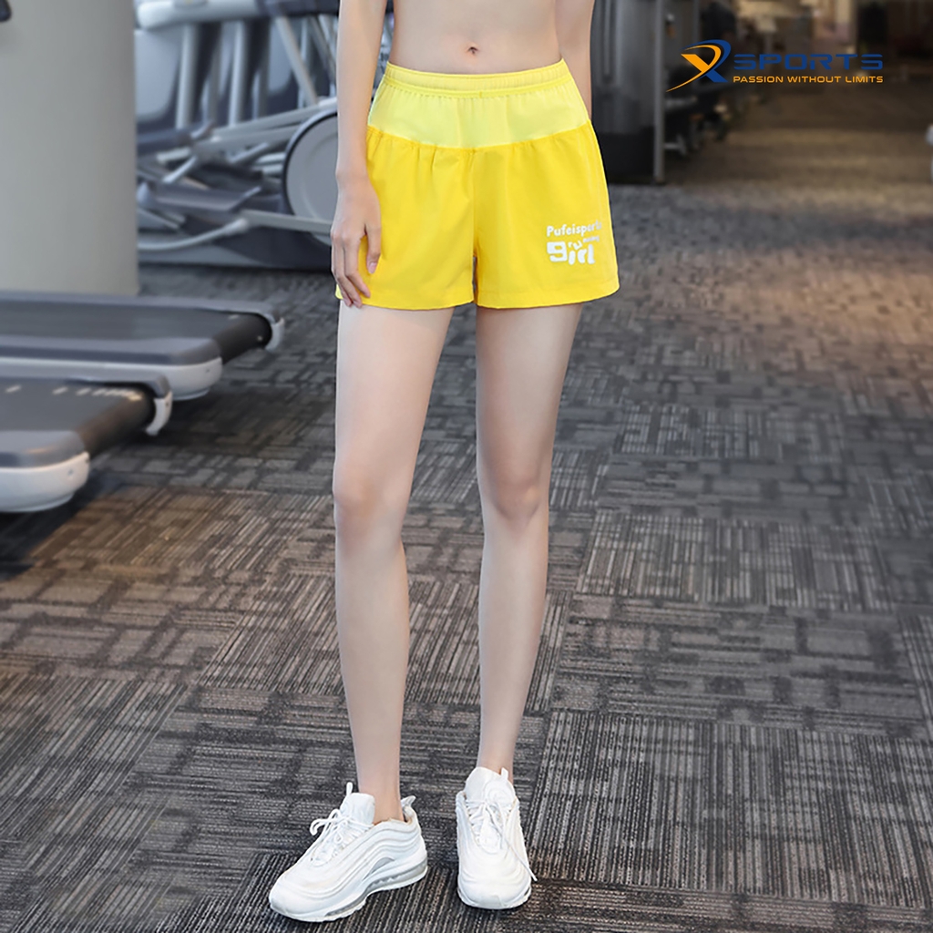 QUẦN ĐÙI CHẠY BỘ MÙA HÈ 2 LỚP THOÁNG KHÍ, NHANH KHÔ - MS297