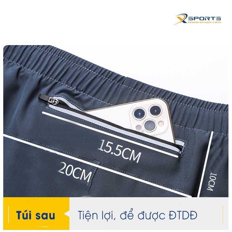 QUẦN CHẠY BỘ 2 LỚP LÓT DÀI - MS278