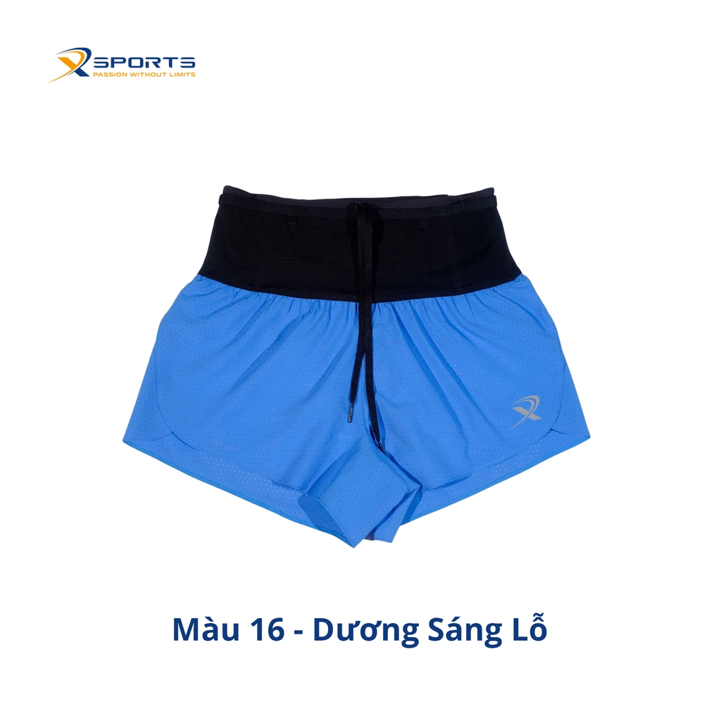 Quần liền đai hai lớp chạy bộ nam nữ MS372 57 Màu 1