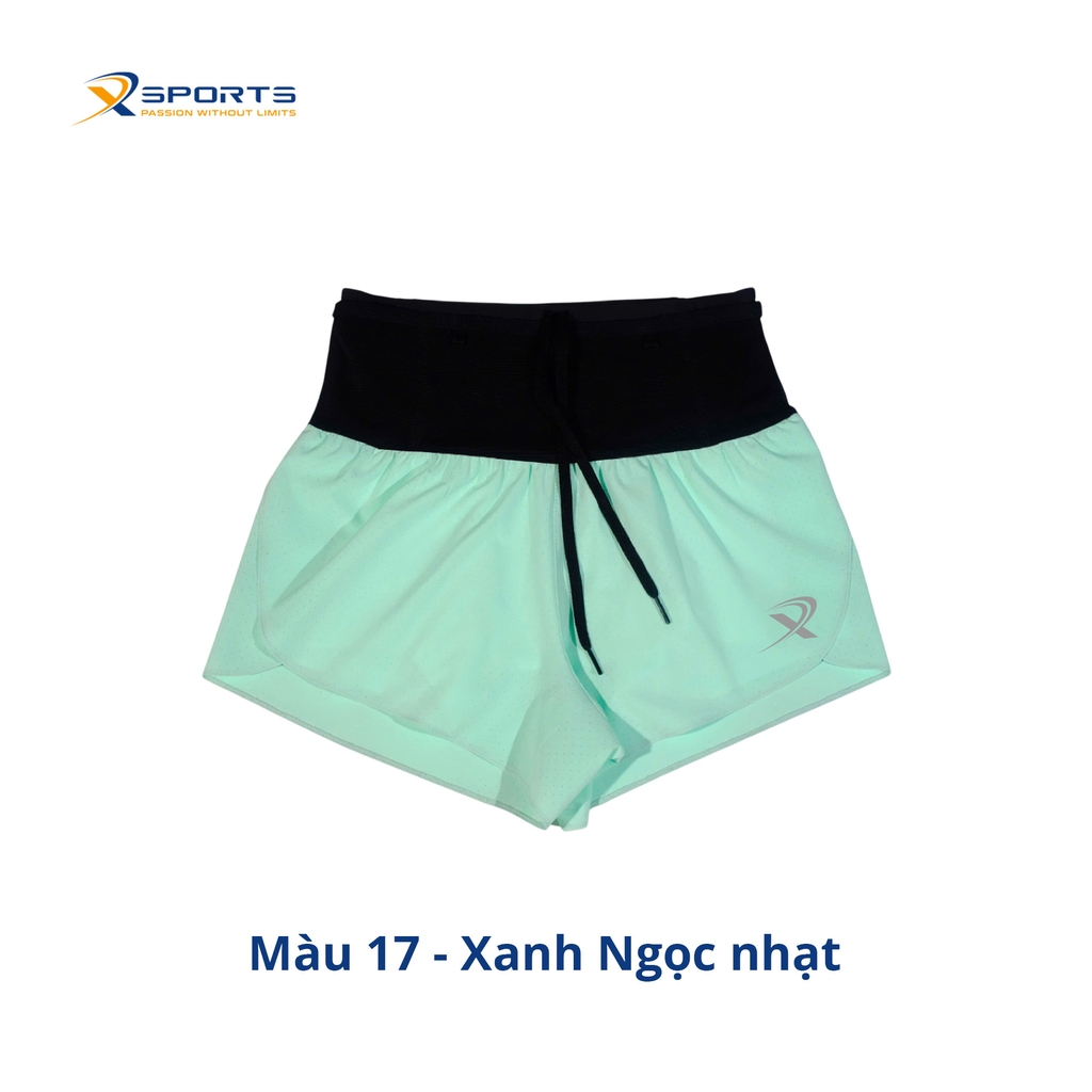 Quần liền đai hai lớp chạy bộ nam nữ MS372 57 Màu 1