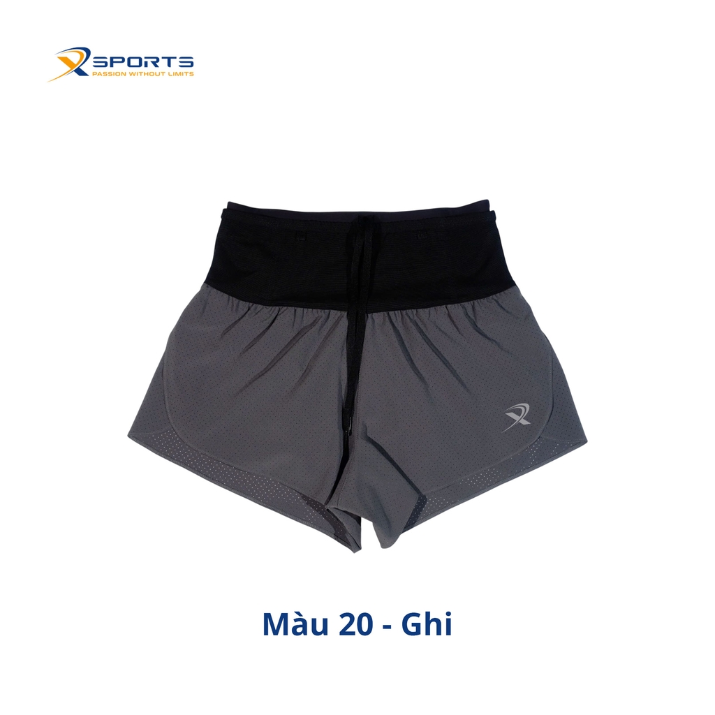 Quần liền đai hai lớp chạy bộ nam nữ MS372 57 Màu 1